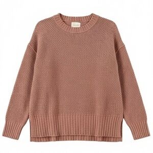 Women’s Pink rose sweater/guc/large